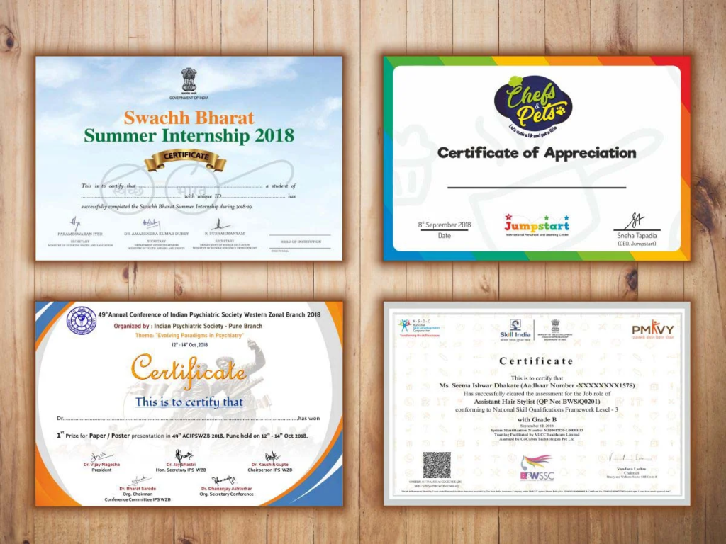Certificate Printing Solihull